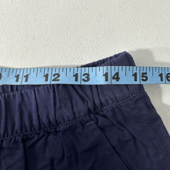 Madewell Shorts Womens Medium Blue Embroidered Elastic Waist Spring Summer - Picture 4 of 7